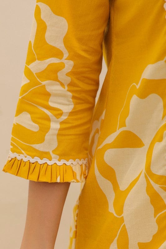 Stunning look yellow co-ord set 