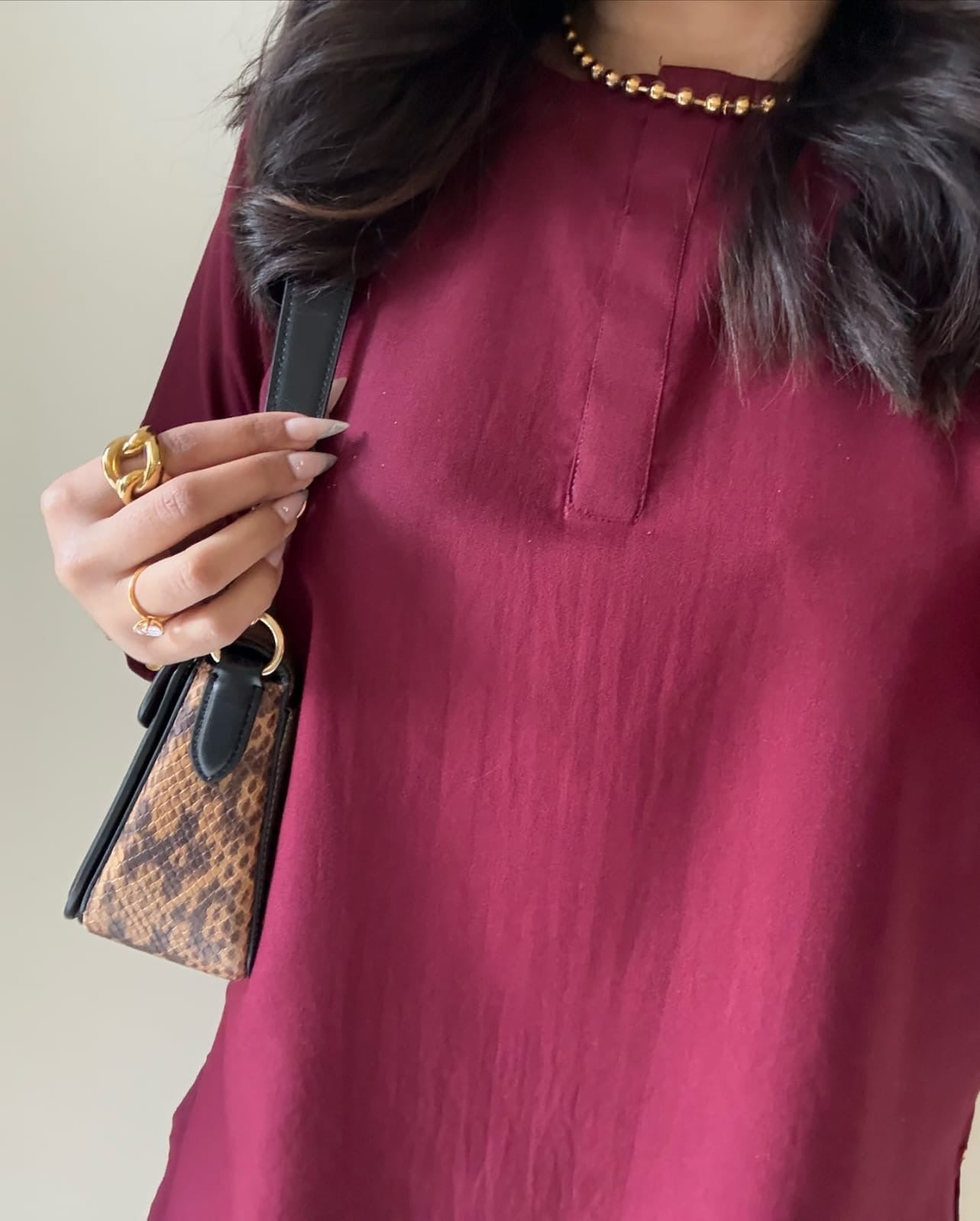 Merlot Red Co-ord Set - Effortless Everyday Style