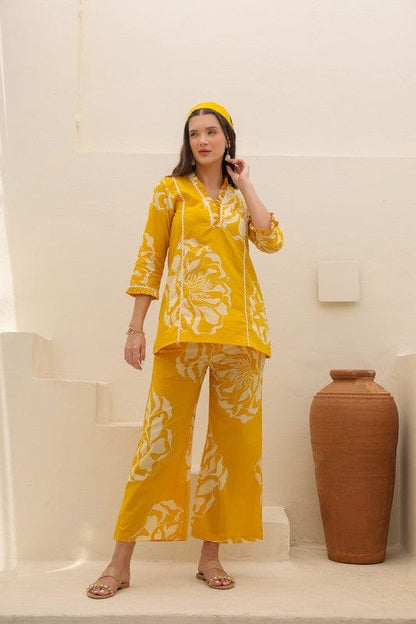 Stunning look yellow co-ord set ￼